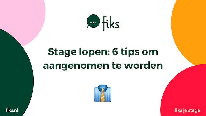 stage lopen