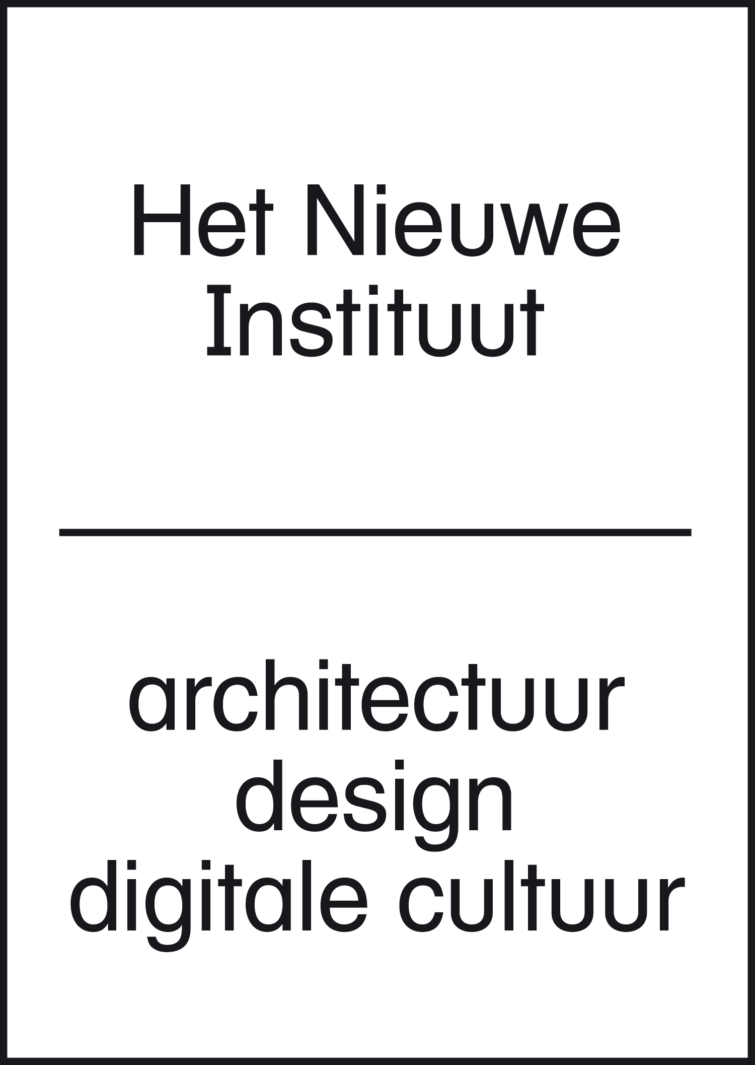 Het Nieuwe Instituut